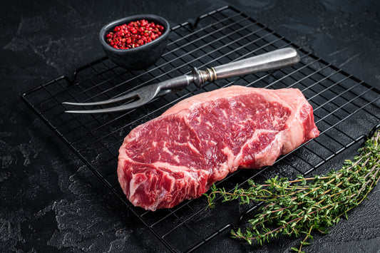 US Prime Grade Black Angus Beef Striploin